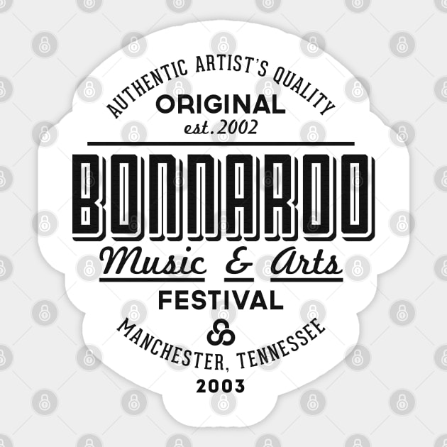 Bonnaroo 2003 Sticker by Verboten